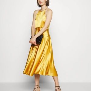 Samsoe Golden High Neck Dress